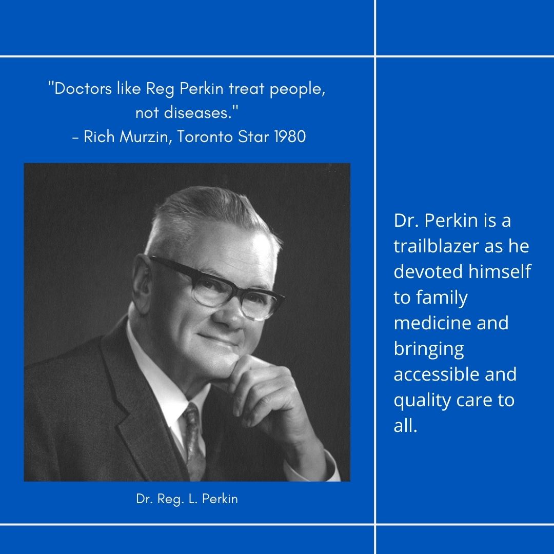 ‘Dr Reg L. Perkin quote