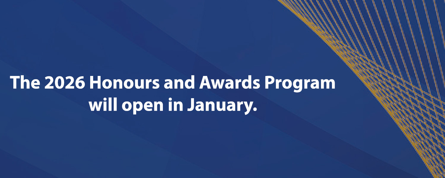 Honours and Awards now live - 2026